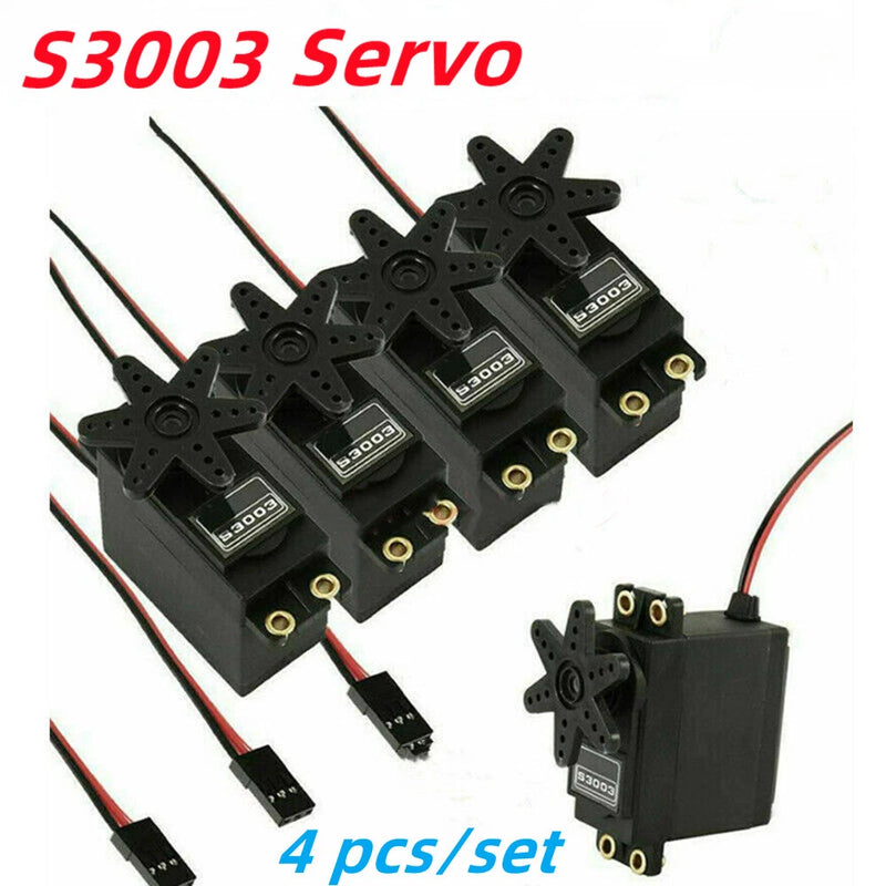4x S3003 Standard High Torque Servo for Futaba RC Car Plane Helicopter Boat