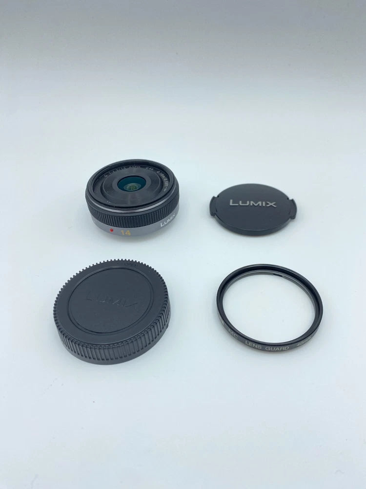 Panasonic LUMIX G 14mm F2.5 ASPH H-H014 Lens M4/3 From Japan