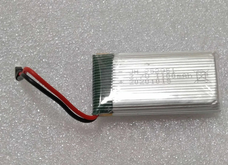 LiPo DRONE BATTERY 3.7V 1100mAh 25C for Quadcopter - Fly Longer, FastShip Battery