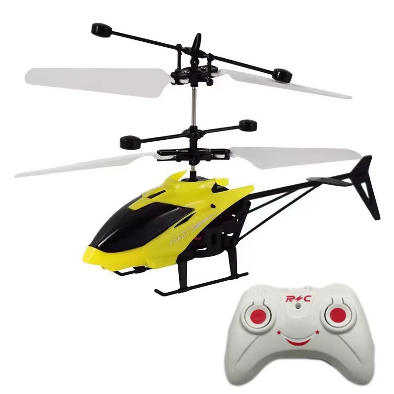 Rechargeable Mini RC Drone Fall-Resistant Remote Control Helicopter Toy for Kids