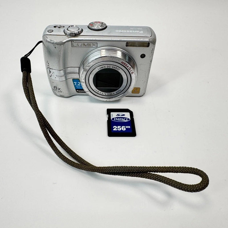 Panasonic LUMIX DMC-LZ5 6MP Digital Camera 6x Zoom W/ 256MB Memory Card TESTED