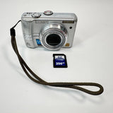 Panasonic LUMIX DMC-LZ5 6MP Digital Camera 6x Zoom W/ 256MB Memory Card TESTED