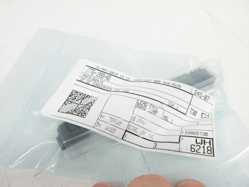 3X COSEL MGFS102415 DC DC CONVERTER 1 OUTPUT 15V 700MA 9V - 36V INPUT
