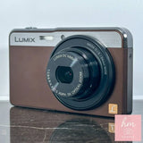Panasonic LUMIX DMC-XS3 Brown Compact Digital Camera 14.1MP 5x Zoom From Japan