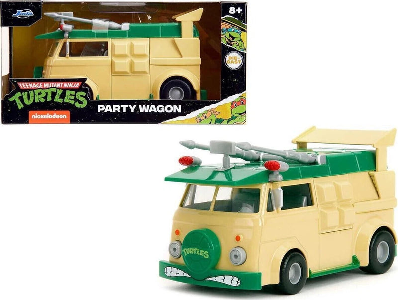 PARTY WAGON "TEENAGE MUTANT NINJA TURTLES" 1:32 DIECAST MODEL BY JADA 34723