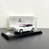1:64 3 Series E46 4th Generation 50th Anniversary White Diecast Model