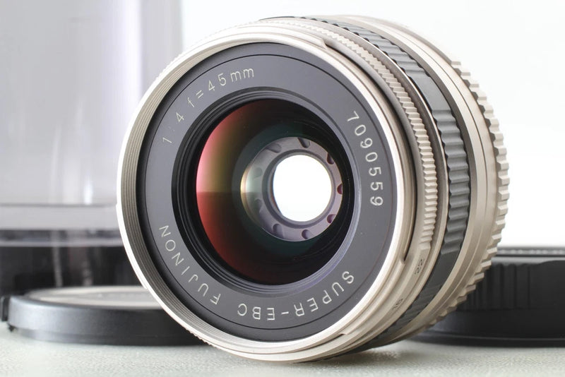 w/ Case [Unused] Fujifilm Super EBC Fujinon 45mm f4 Lens for TX X-PAN From JAPAN