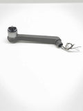 DJI Mavic 2 Pro back left drone arm with motor, gray, with attached wires