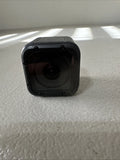 GoPro Hero Session action camera with front lens and protective black housing