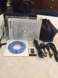 PANASONIC LUMIX DIGITAL CAMERA-DMC-F27 w/ORIGINAL BOX & INSTRUCTIONS + EXTRAS