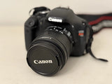 Canon EOS Rebel T3i 18.0MP Digital SLR Camera Kit With Storage Bag and Charger