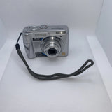 Panasonic Lumix DMC-LS1 4.0MP Compact Digital Camera Silver Tested Parts Only