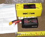 DOGCOM FPV Drone Lipo Battery MCK V2 1380mAh 160C 6S 22.2V Pro+ Battery