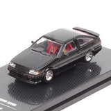 MX 1/64  Corolla Levin AE86 Black Diecast Alloy Car Model Toy for Collect