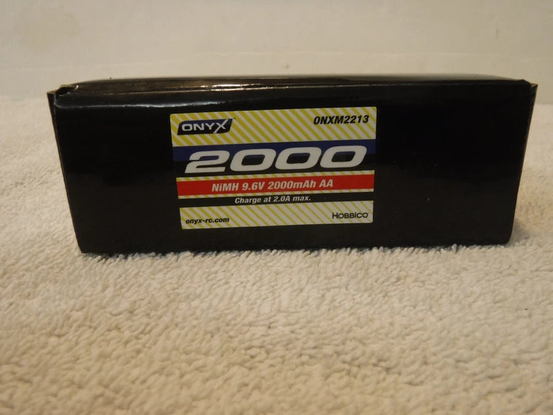 Onyx NiMH 9.6V 2000mAh AA Transmitter Rect Universal ONXM2213 Battery