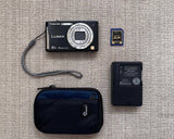 Panasonic Lumix DMC-FH25 16.1MP 8x Zoom Digital Camera + 2GB SD + Charger + Case