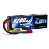 High-Performance 5200mAh 7.4V Lipo Battery with T Connector