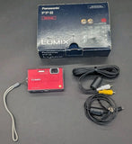 PANASONIC LUMIX DMC-FP8 DIGITAL CAMERA - AS-IS FOR PARTS REPAIR - READ!