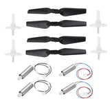 Blade Engine Motor Propellers Gear Eachine E58 RC Quadcopter Drone Spare Parts