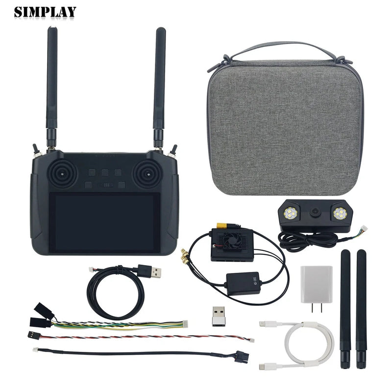SIYI MK15 Agriculture FPV Controller Video Transmitter Receiver 5.5"Screen 20KM