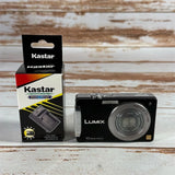 Panasonic Lumix DMC-FX500 10.1MP Digital Camera Black Leica Lens parts or repair
