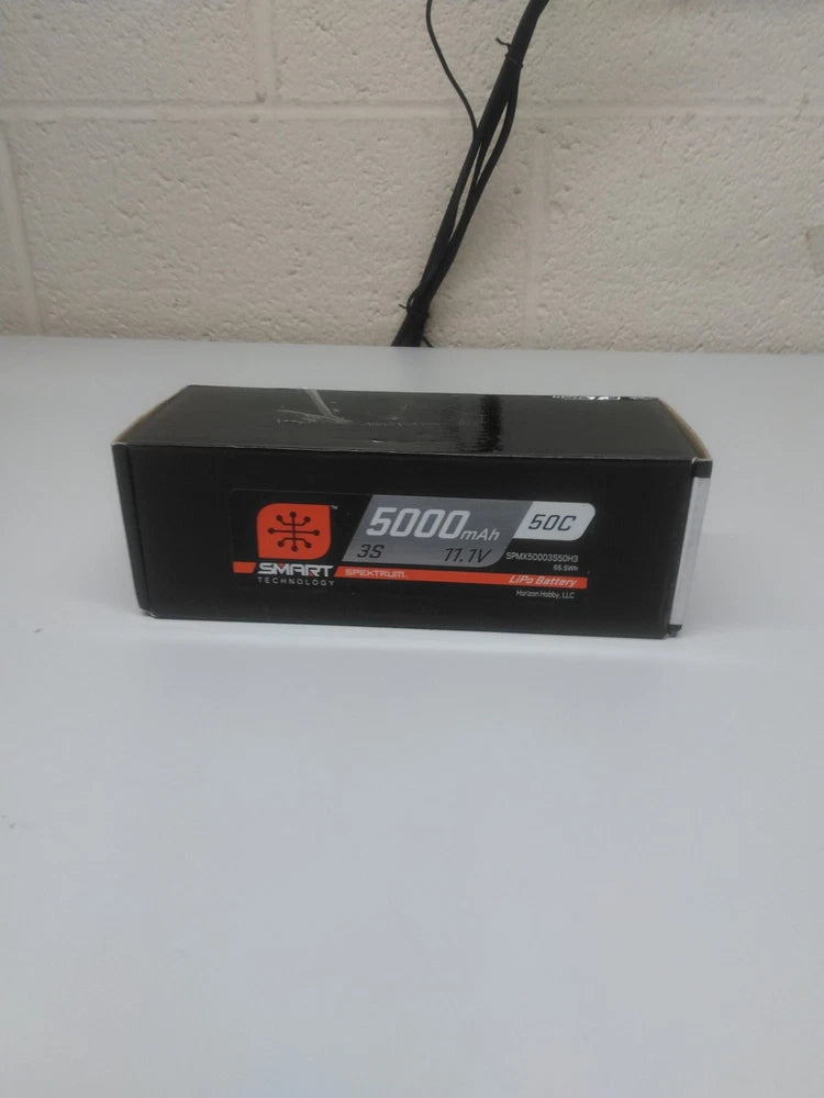Spektrum SPMX50003S50H3 Smart 3S 50C IC3 LiPo Battery 11.1V 5000mAh (Open Box) Battery