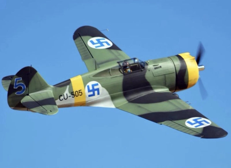 Model Aviation Curtis P-36/Hawk 75 by Paul Kohlmann RC Airplane Short Kit + Plan