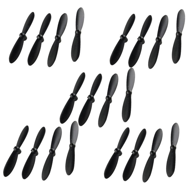 20pcs   Propeller   Airscrew   Propellers   for     CX   10   Mini   Drone Black