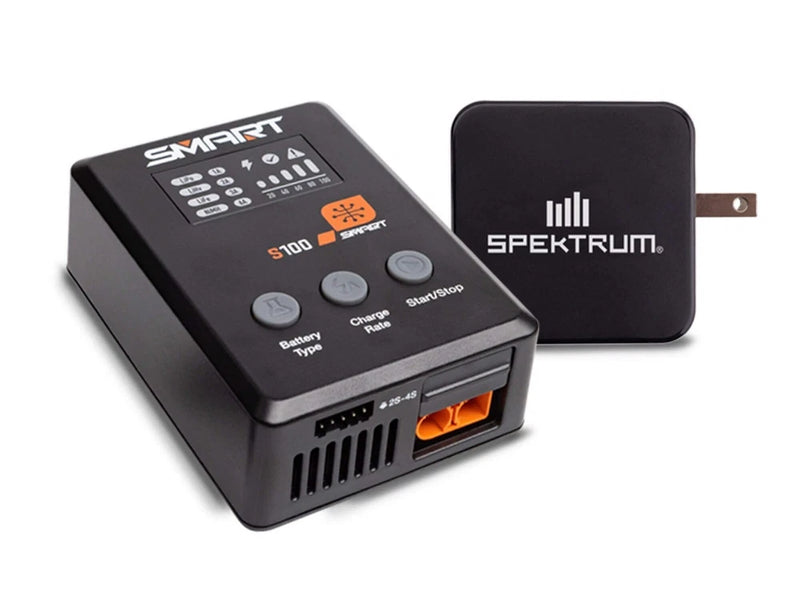 Spektrum S100 Smart USB?C 100W Charger w/ 65W GaN Power Supply RC Combo Battery