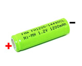 Electric Shaver Razor Model Toy Light Battery Ni-MH 1.2v 1/3AA 2/3AA 4/5AA AA Battery