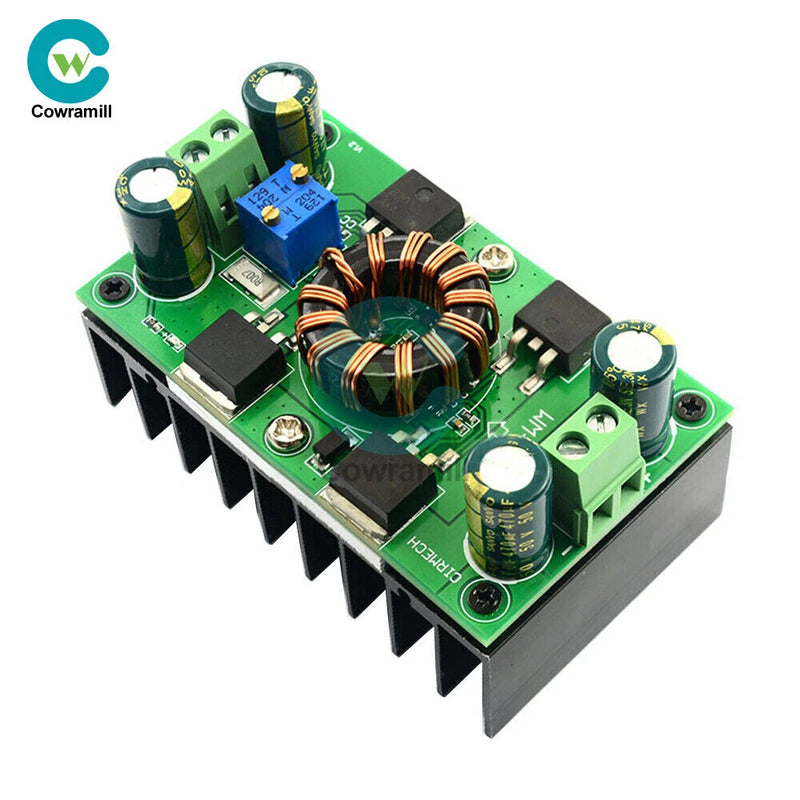 DC 5-30V 300W 10A CC CV Auto Step-Up Step-Down Buck-Boost Power Supply Module DC