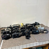 Junk Canon Sony Olympus Fujifilm Camera Lot for Parts Repair