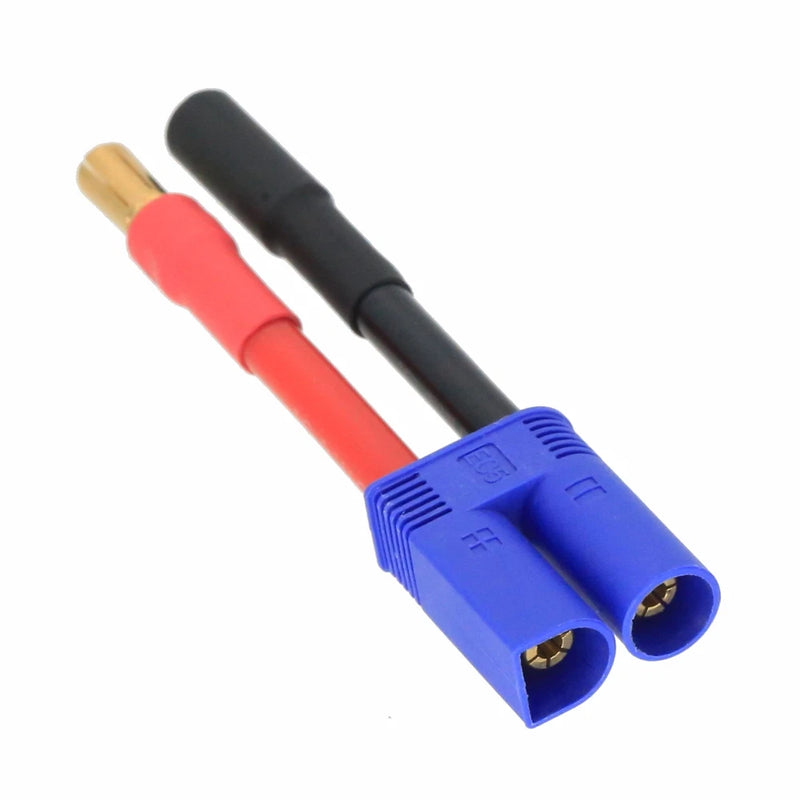 EC5 Male to HXT 5.5mm Male+/Female- cable 10AWG 5CM wire For RC Battery FPV UAV