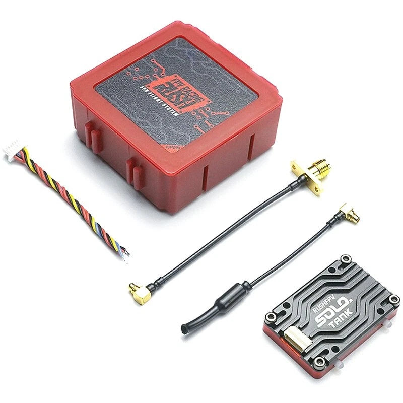 RUSHFPV1.6W 5.8G FPV VTX FPV Video Transmitter RC Transmitter Standard+Shell