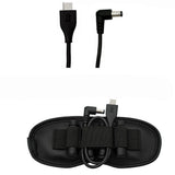 Power Supply Line Cord Back Clip Battery Box for DJI FPV Flight Glasses Parts