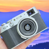 Fujifilm X100V Silver 26.1MP Compact Digital Camera Tested & Ready to Use