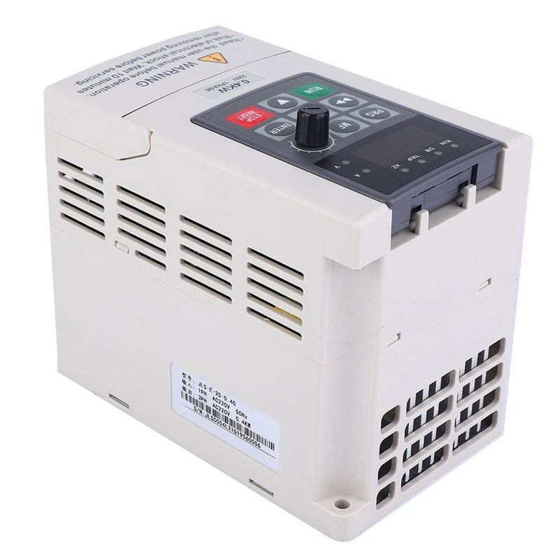 0.4KW Single Phase To 3 Phase 220V Variable Frequency Drive Motor Converter