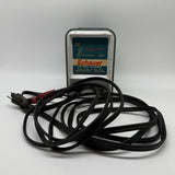 Schauer Battery Charger Model K412 12V 3 Amp Teal White Vintage Industrial USA Battery
