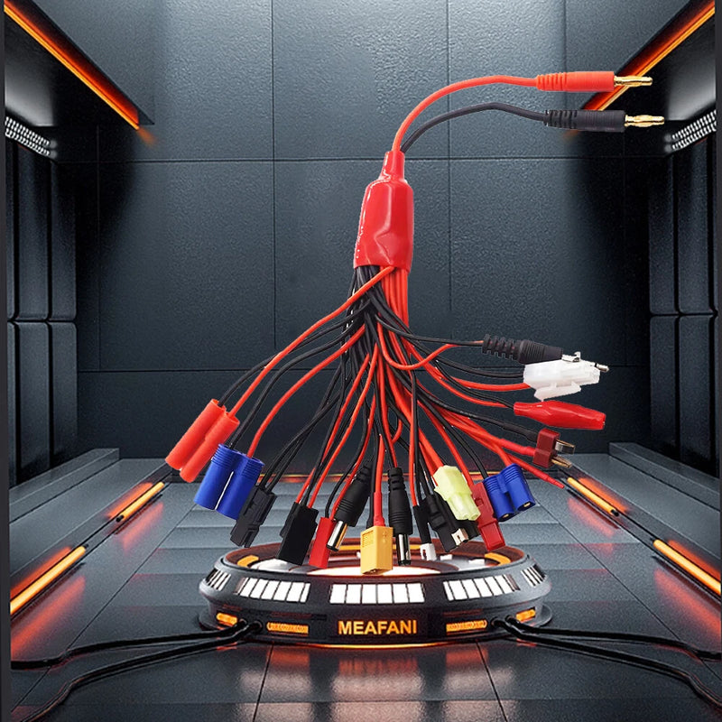 19 In 1 RC Lipo Battery Multi Charger Plug Adapter Converter Charging CablediTf