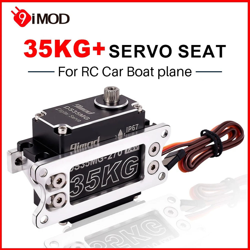 9IMOD 35KG Digital Servo & Servo Bracket For 1/6 1/8 1/10 1/12 RC Car Boat Plane
