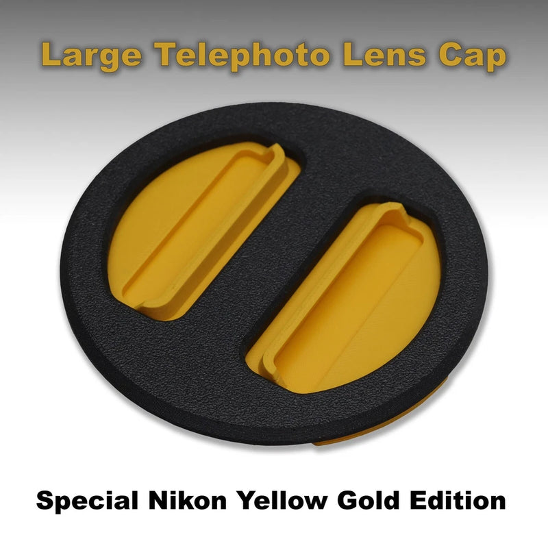 Custom Gold Edition Lens Cap for Nikon AF-S NIKKOR 800mm f/5.6E FL ED VR