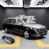 1:24 Maybach VITO VS680 MPV Key Control Alloy Car Model Diecasts Metal Toy Sound
