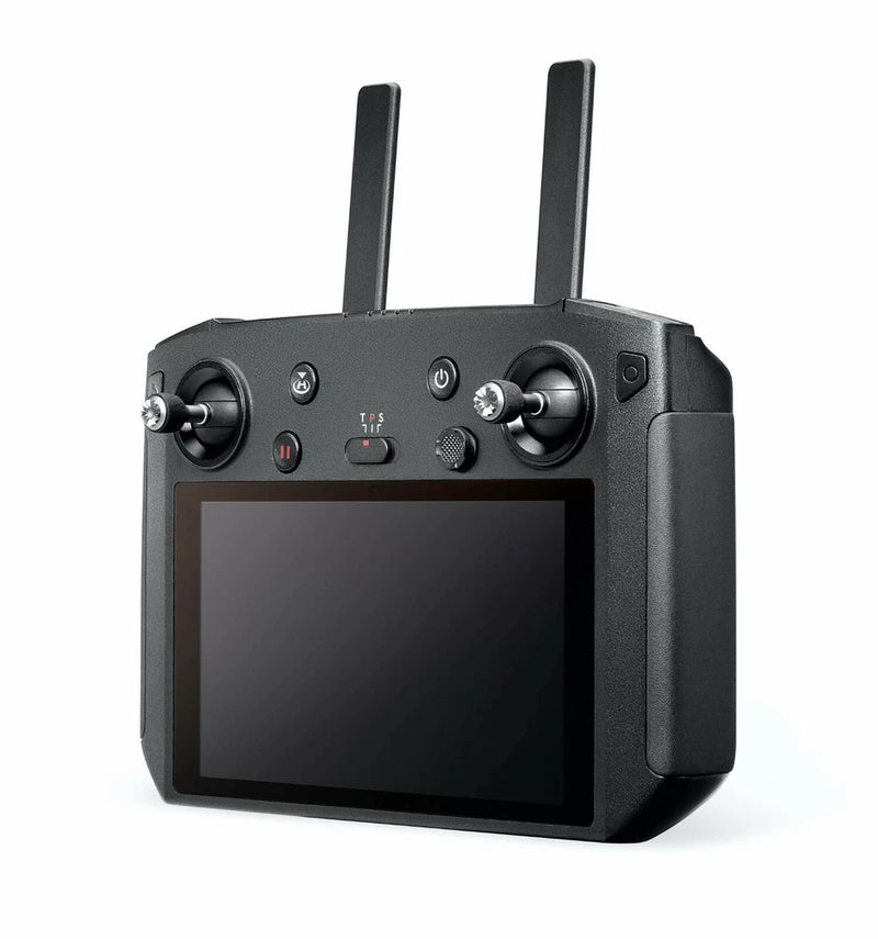 DJI Smart Controller drone remote with screen, two antennas, and control sticks