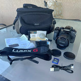Panasonic LUMIX DC-G95  20.3MP Mirrorless Camera w/SD Card, Charger, Cord & Bag
