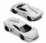 TimeMicro PSC Yangwang U9 White 1/64 Diecast Model Car Widebody