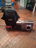 Panasonic Mega Pix PV-DC2090 Digital Camera With Lowepro Camera Bag Parts/Repair