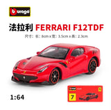 Bburago 1:64 Ferrari F12 TDF Diecast Metal Model Boy Toy Car New in Box