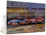 Salvinos JR Models "STP" Richard & Kyle Petty 1983 Pontiac Grand Prix 1/24 Kit