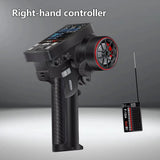 HotRC CT-10B 2.4G Radio Model 10CH RC Transmitter&F-10A Receiver for RC Car Boat Battery