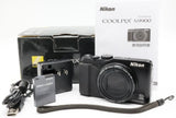 [ Mint+++! ] Nikon COOLPIX S9900 16.0MP 30x Digital Camera Black From JAPAN #250